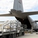 Equipment being loaded on a C-130 Hercules, from the 179th Airlift Wing, Mansfield, Ohio for a seven-person team from the 269th Combat Communications Squadron, Springfield Ohio Air National Guard Base as the 269th CBCS prepares to depart for St. Thomas, U