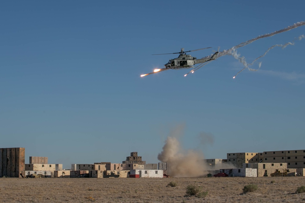 Urban Close Air Support Exercise