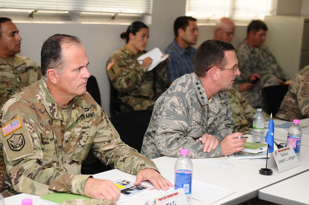 Chief National Guard Bureau Visit Puerto Rico