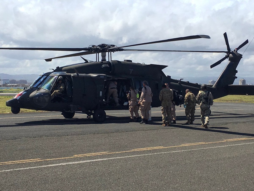 101st ABN DIV (AASLT) Begins Relief Mission in Puerto Rico