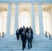 President of the Republic of Kosovo, Hashim Thaçi, Participates in a Public Wreath-Laying Ceremony at the Tomb of the Unknown Soldier at Arlington National Cemetery