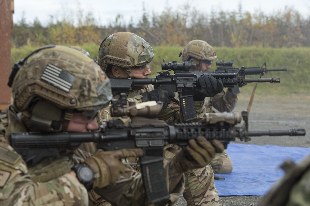 3rd Air Support Operations Squadron conducts live-fire training on JBER