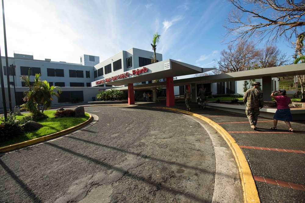 U.S. Marines, Sailors with 26th MEU reassess hospitals in Puerto Rico