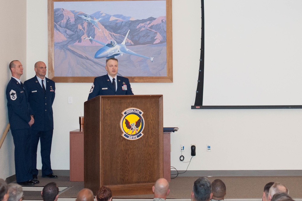 Chief Loper Addresses the Audience