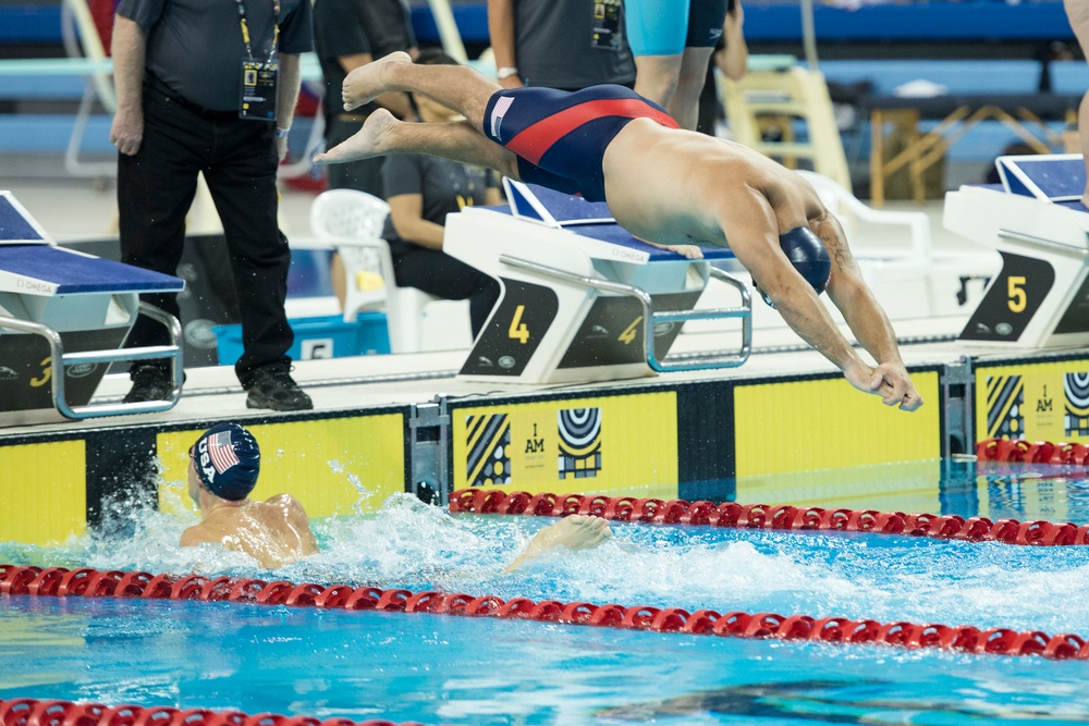 Swimming Finals at Invictus Games 2017