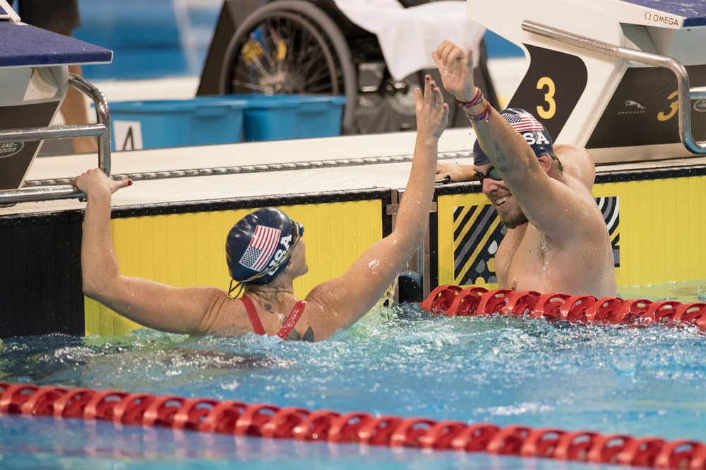 Swimming Finals at Invictus Games 2017