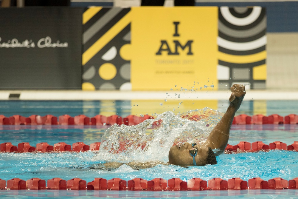 Swimming Finals at Invictus Games 2017