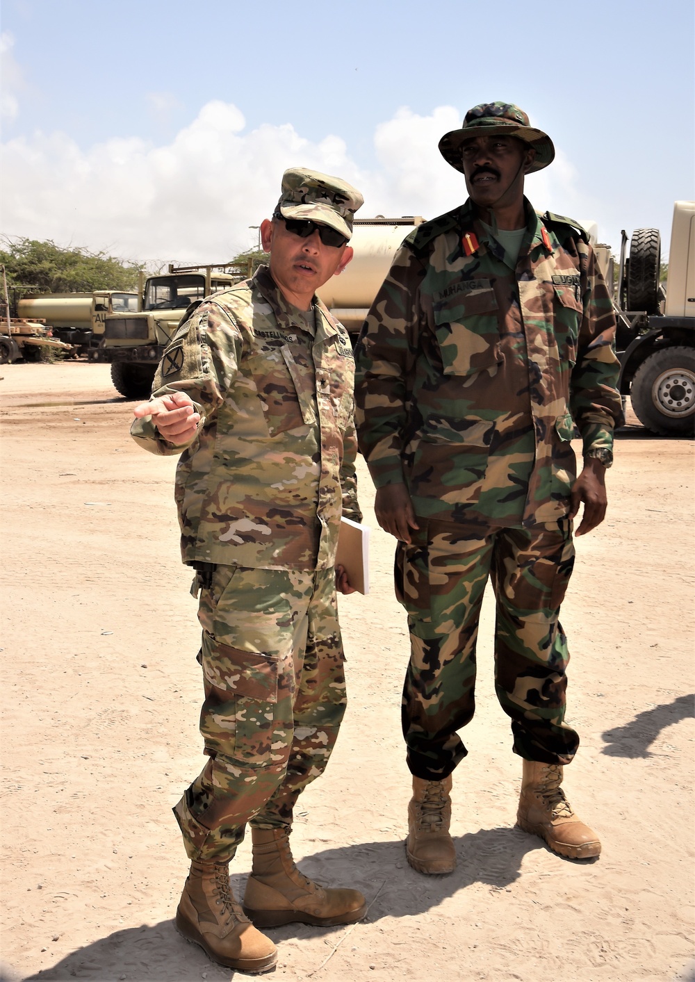 AMISOM strength bolstered with AFRICOM vehicle delivery to UPDF