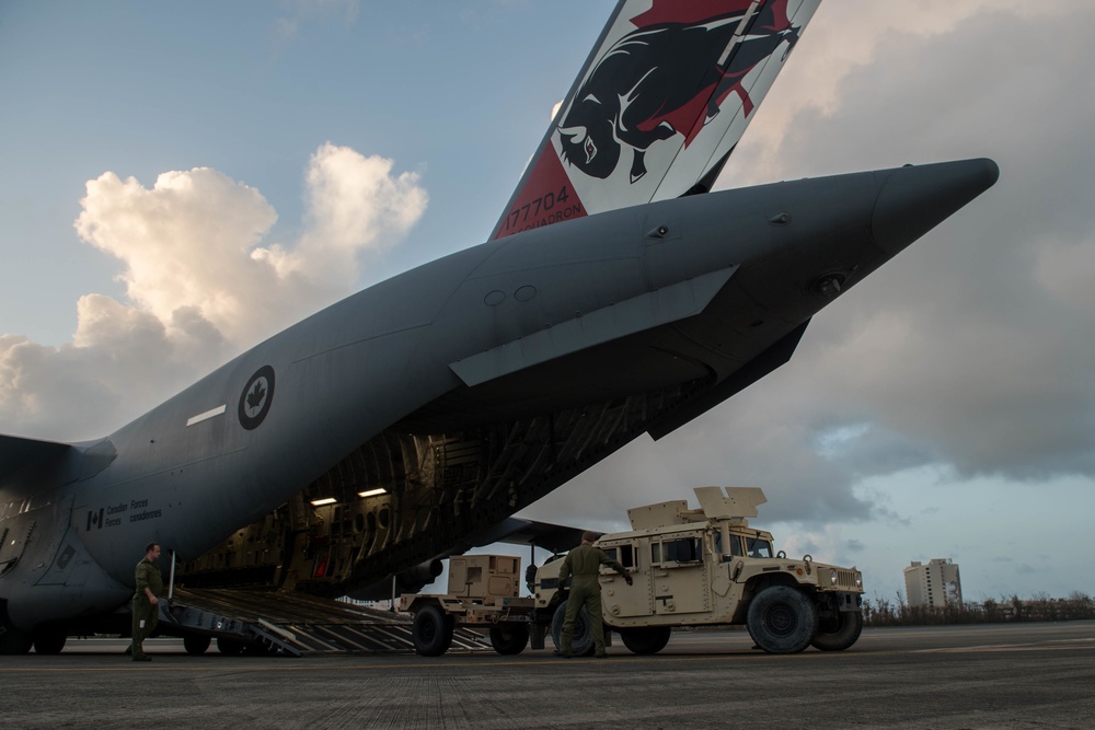 CR Airmen support Hurricane Maria relief efforts