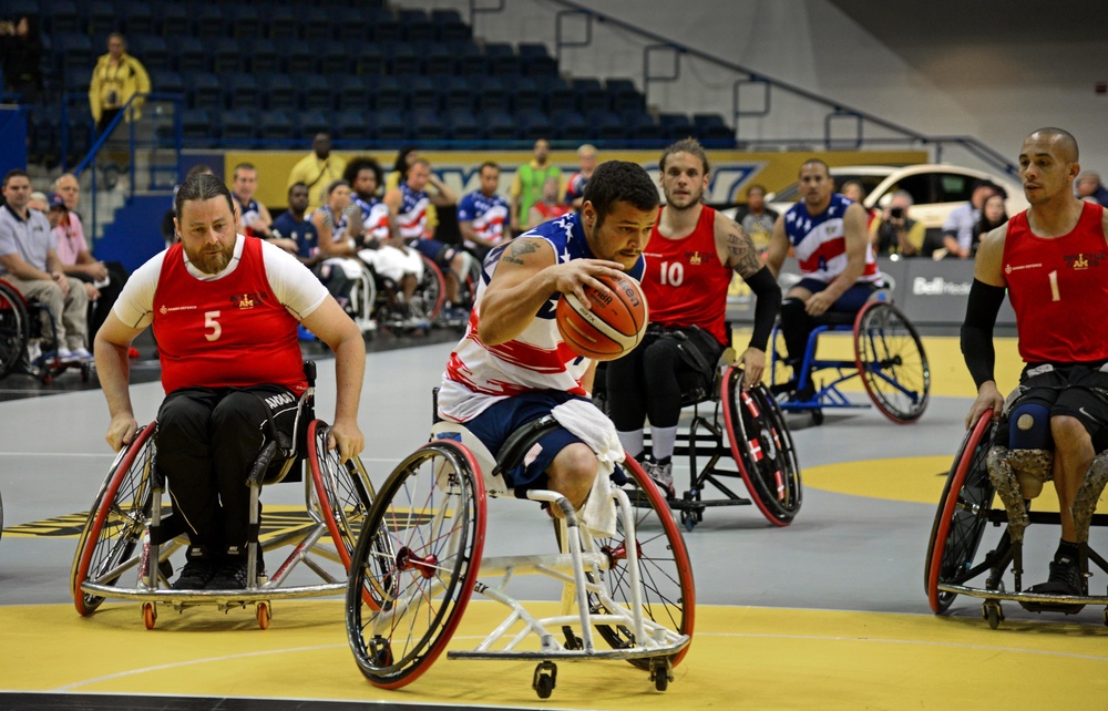 Wheelchair basketball finals at 2017 Invictus Games