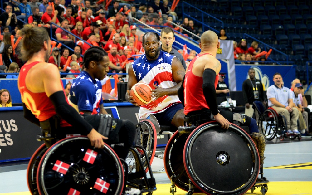 Wheelchair basketball finals at 2017 Invictus Games