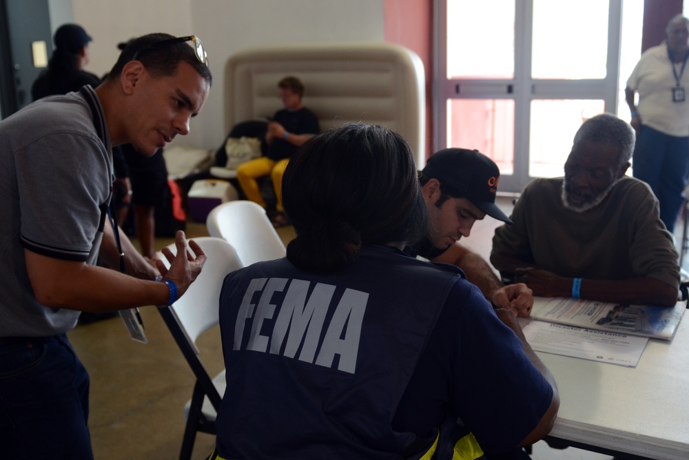 FEMA registers citizens for disaster relief assistance in Puerto Rico