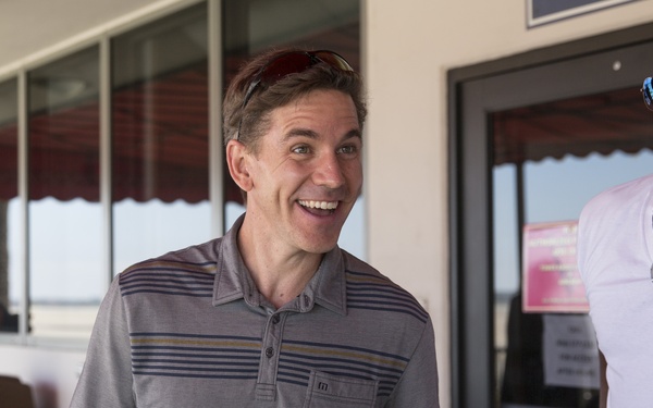NCIS cast members hit the MCAS Miramar runway