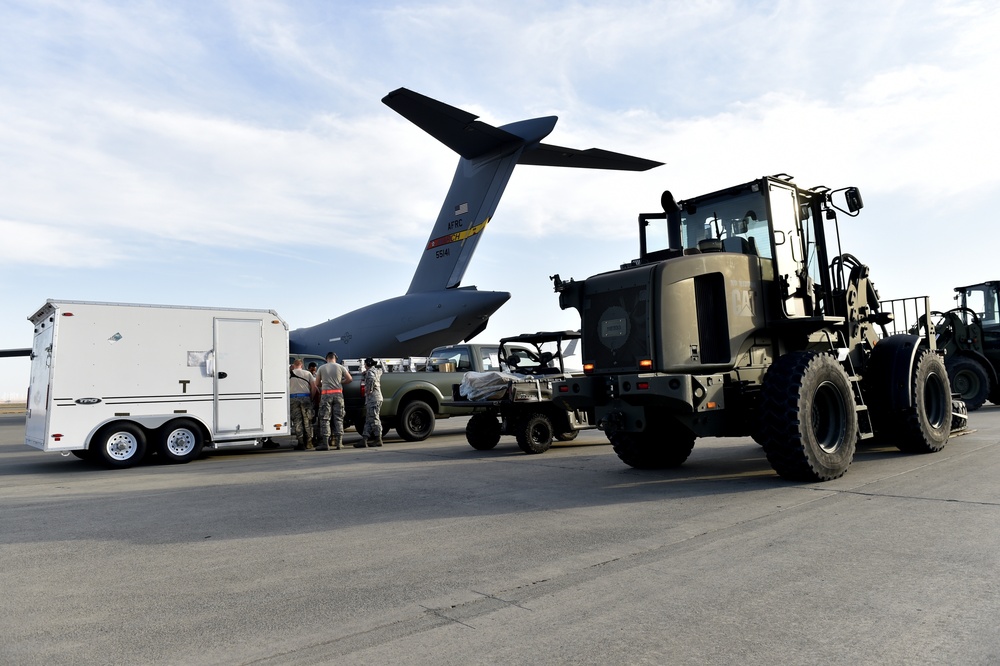 Airmen continue to support Hurricane Maria relief efforts