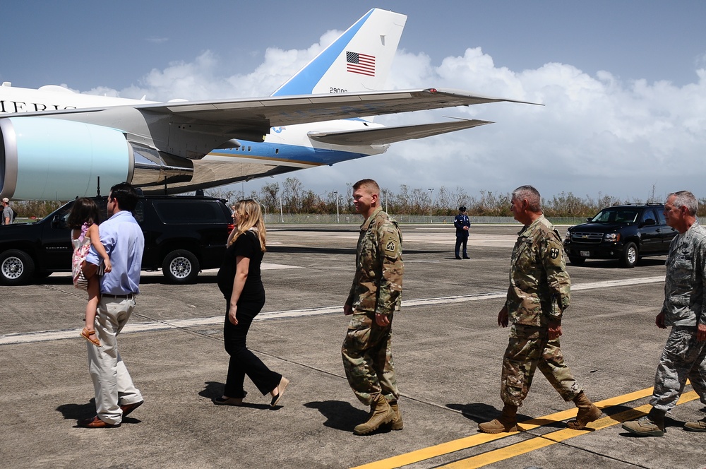 President Trump visit Puerto Rico