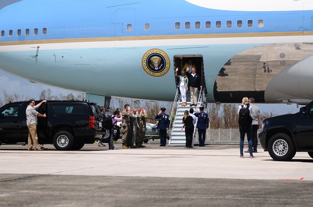 President Trump visit Puerto Rico