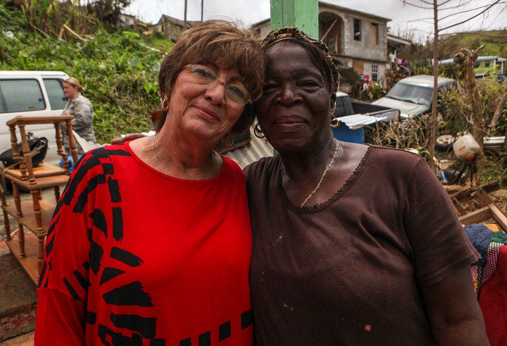 U.S. Ambassador visits Dominica during disaster relief mission