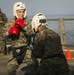 Sparring aboard USS Pearl Harbor
