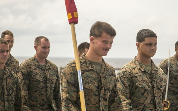 Corporals course aboard USS Pearl Harbor (LSD 52)