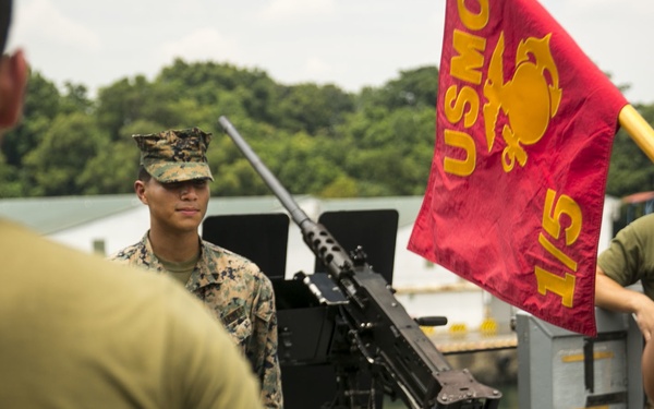 Corporals course aboard USS Pearl Harbor (LSD 52)