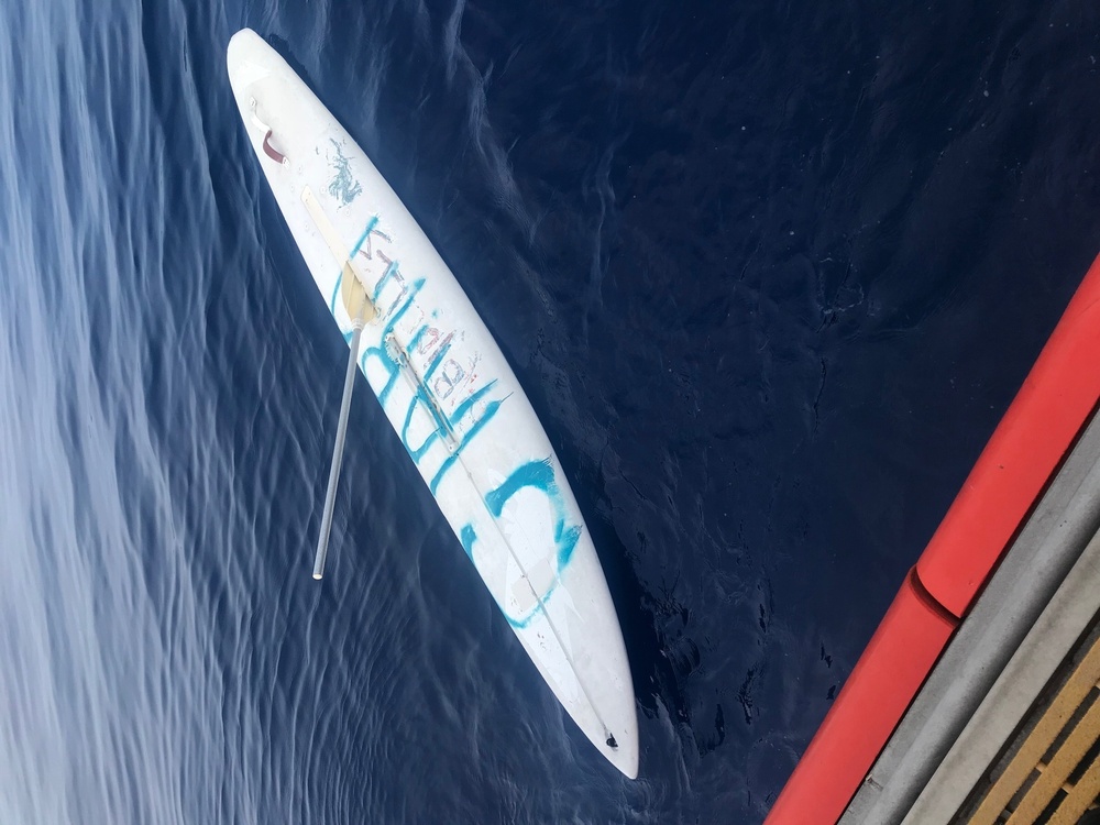 Coast Guard seeking owner of adrift paddleboard found off Oahu