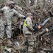 190th EN BN Goes on Road Clearing Mission After Hurricane Maria