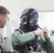 VMFA-251 pilots maintain CBRN equipment skills during training drills