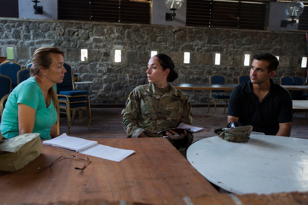 JTF - Leeward Islands delivers aid, coordinates relief efforts