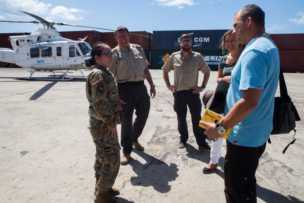 JTF - Leeward Islands delivers aid, coordinates relief efforts