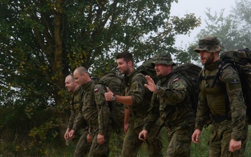 USAREUR Best Sniper Competition Day 4 Ruck March