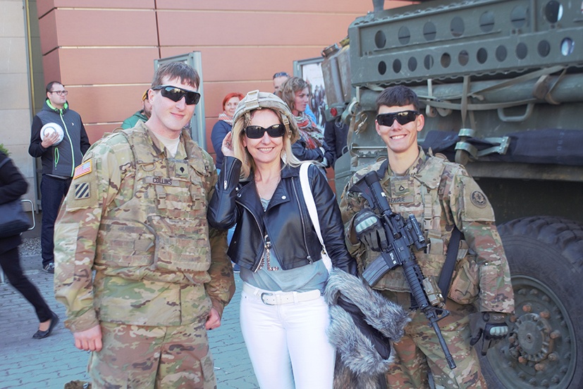 Battle Group Poland Static Display in Elk