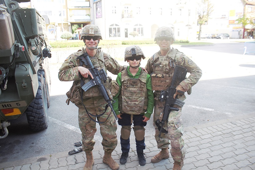 Battle Group Poland Static Display in Elk