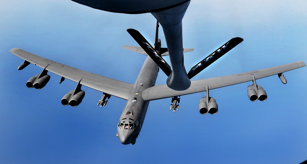 Team Mildenhall supports B-52 deployment