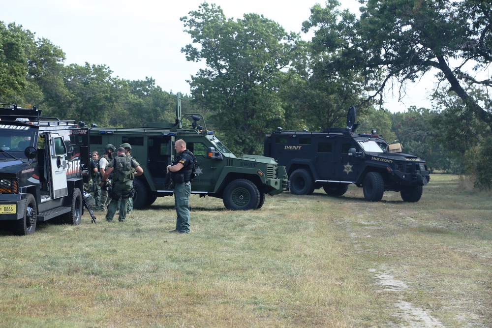 Multiple law-enforcement agencies train at Fort McCoy’s CACTF