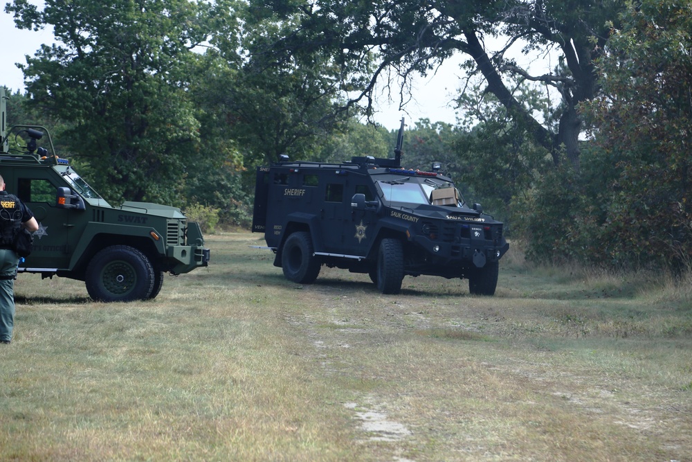 Multiple law-enforcement agencies train at Fort McCoy’s CACTF