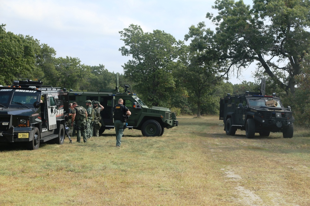 Multiple law-enforcement agencies train at Fort McCoy’s CACTF