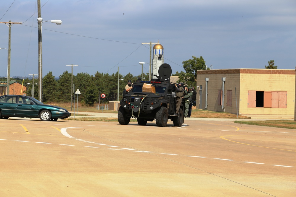 Multiple law-enforcement agencies train at Fort McCoy’s CACTF