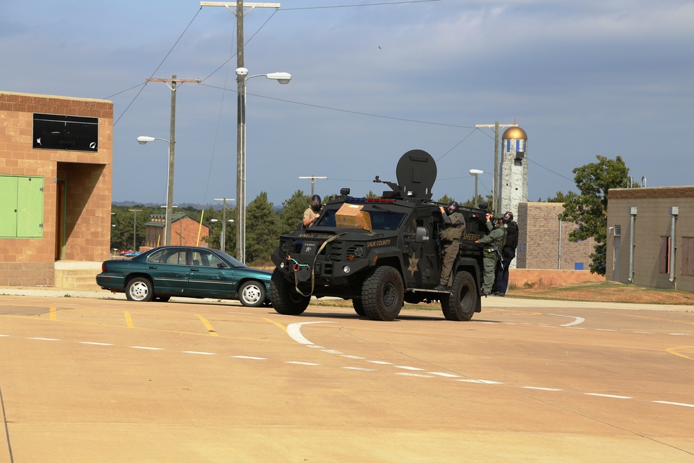 Multiple law-enforcement agencies train at Fort McCoy’s CACTF