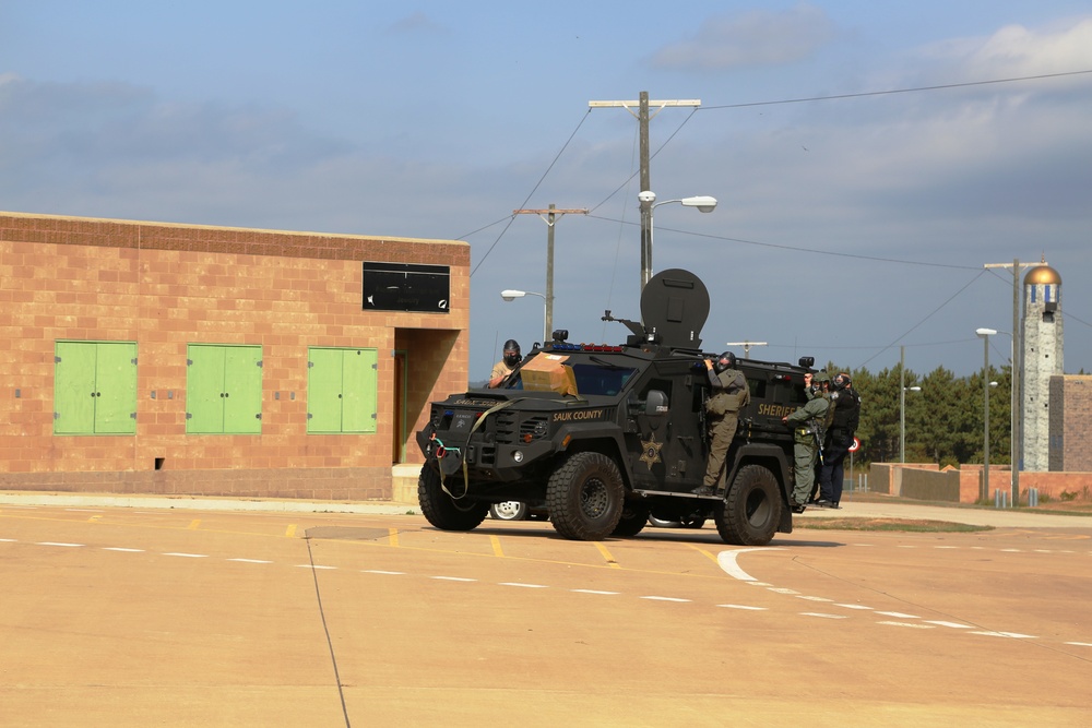 Multiple law-enforcement agencies train at Fort McCoy’s CACTF