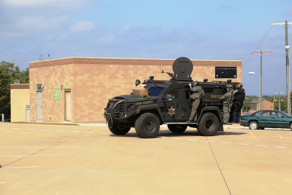 Multiple law-enforcement agencies train at Fort McCoy’s CACTF