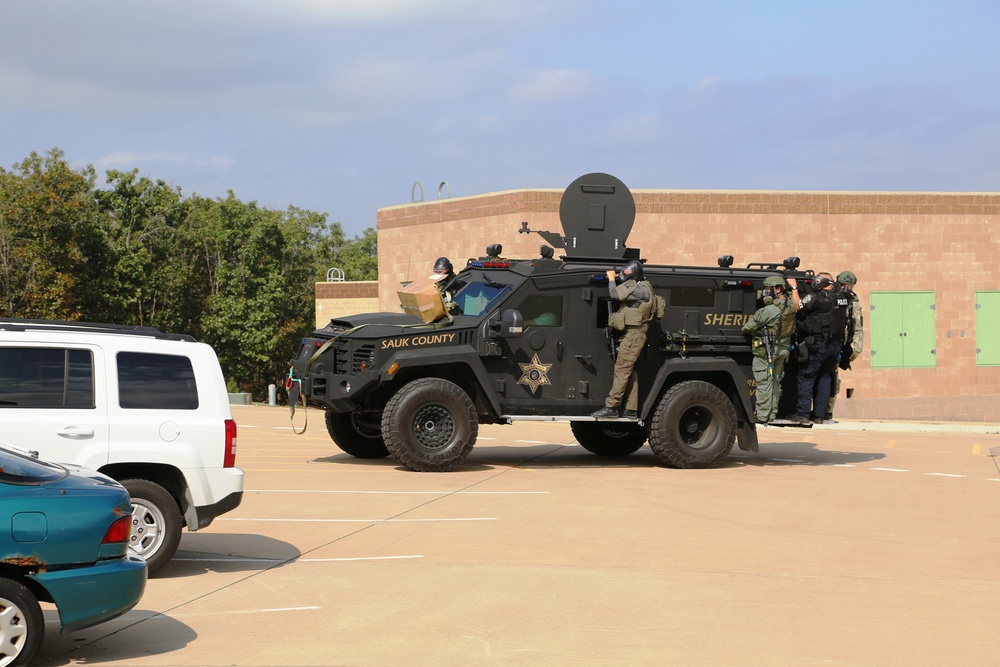 Multiple law-enforcement agencies train at Fort McCoy’s CACTF