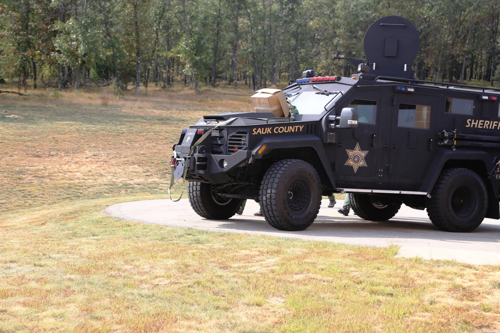 Multiple law-enforcement agencies train at Fort McCoy’s CACTF