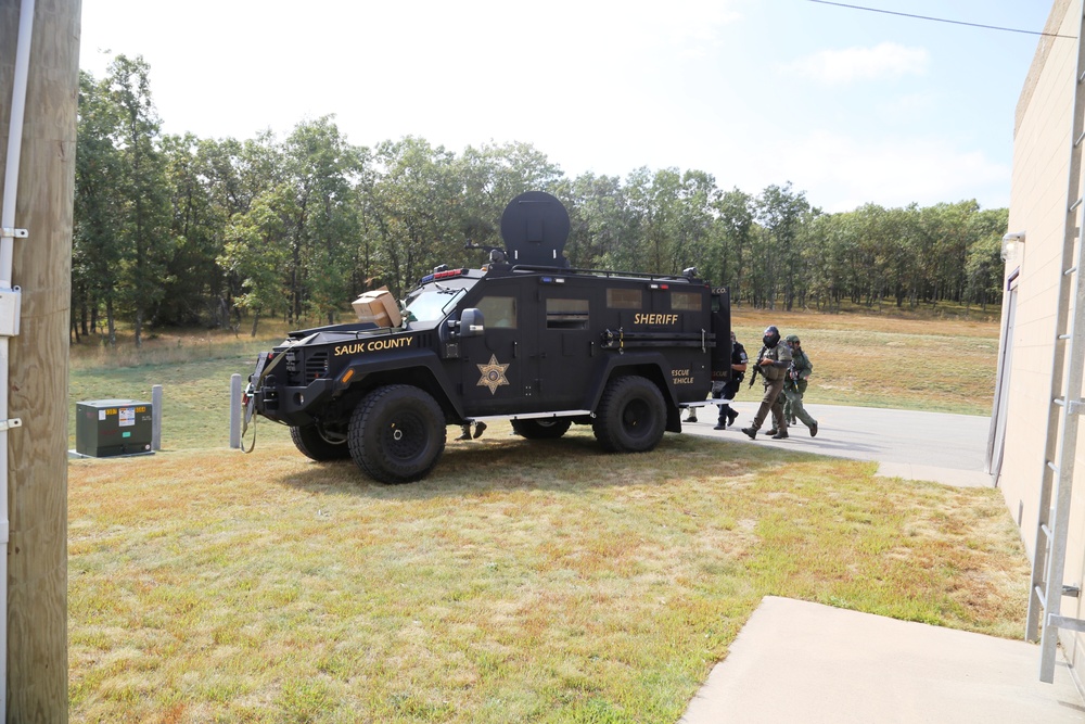 Multiple law-enforcement agencies train at Fort McCoy’s CACTF