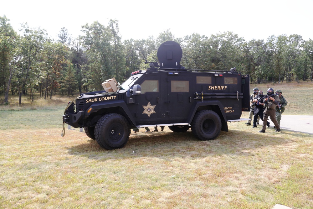 Multiple law-enforcement agencies train at Fort McCoy’s CACTF