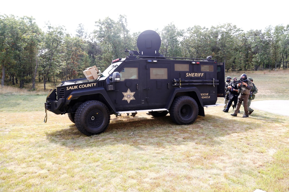 Multiple law-enforcement agencies train at Fort McCoy’s CACTF