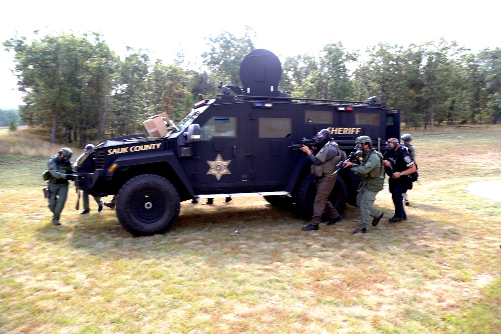 Multiple law-enforcement agencies train at Fort McCoy’s CACTF