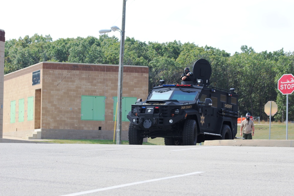 Multiple law-enforcement agencies train at Fort McCoy’s CACTF