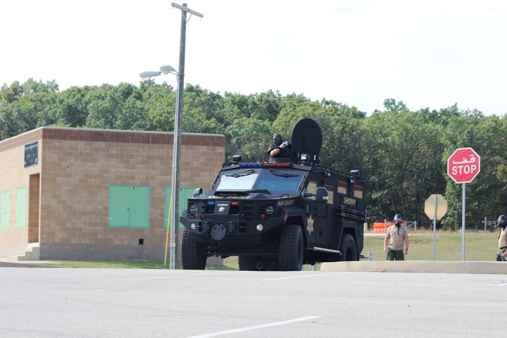 Multiple law-enforcement agencies train at Fort McCoy’s CACTF