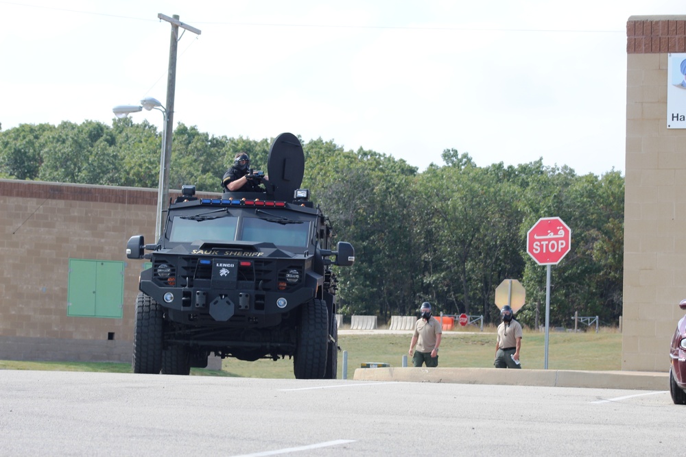 Multiple law-enforcement agencies train at Fort McCoy’s CACTF