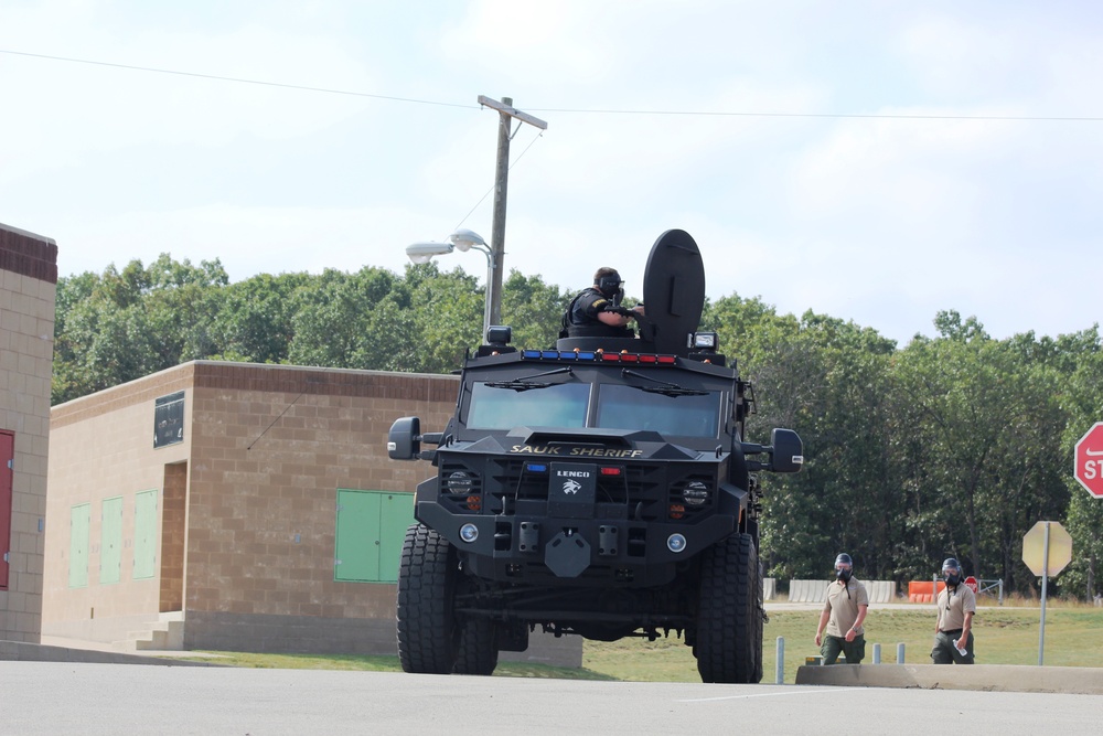 Multiple law-enforcement agencies train at Fort McCoy’s CACTF